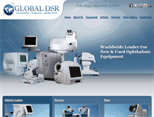 Tablet Screenshot of globaldsr.com